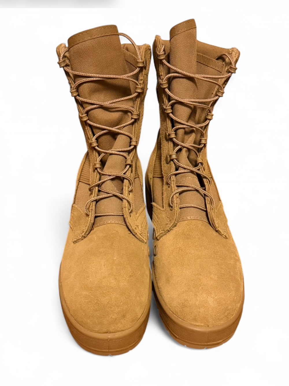 Belleville Army Hot Weather Coyote Brown Combat Boots Size 7R NWOT